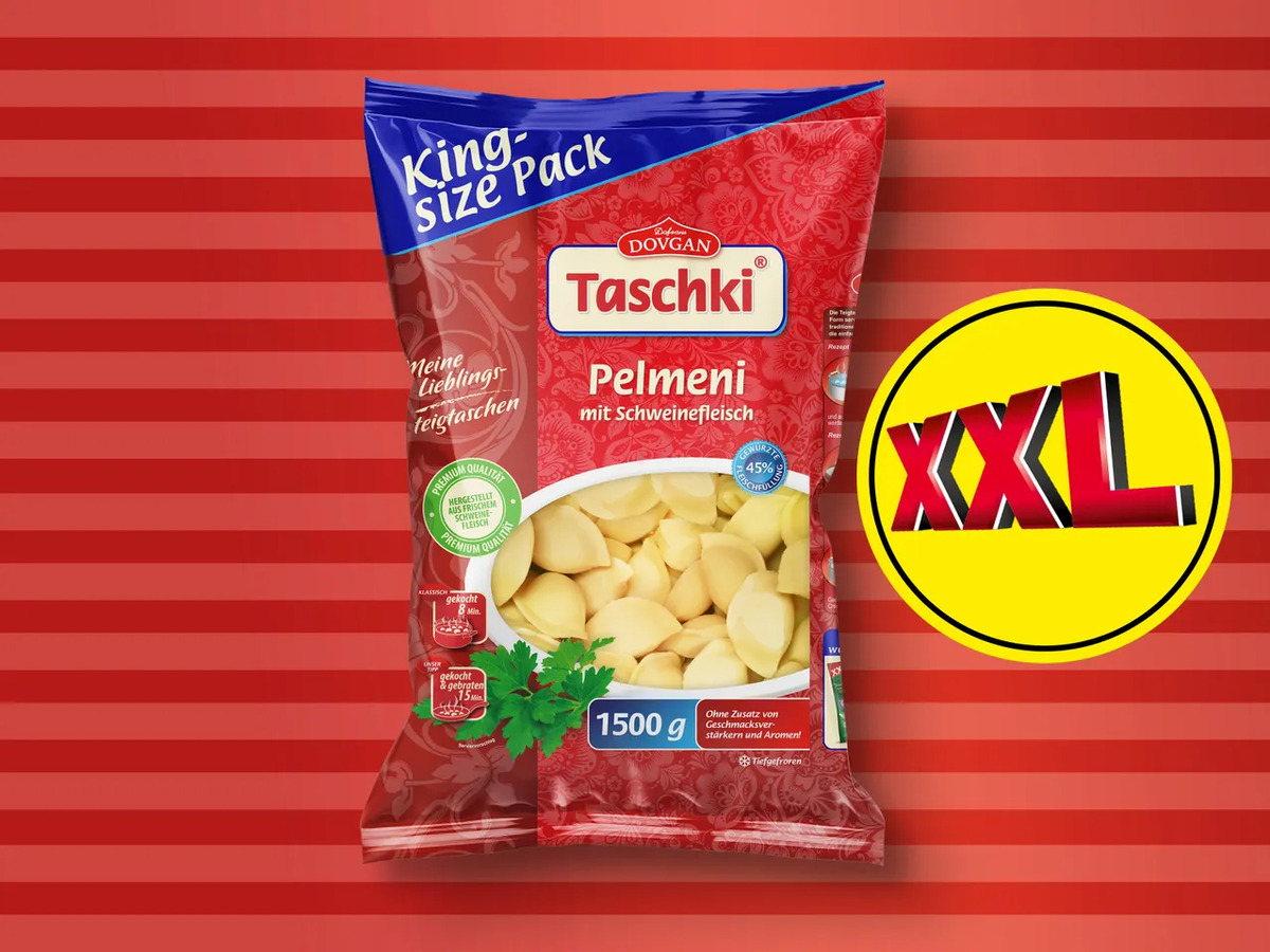 Bild 1 von Dovgan Taschki Pelmeni/Vareniki, 
         1,5 kg