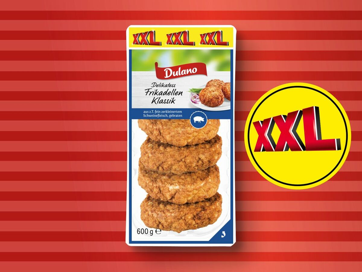 Bild 1 von Dulano Frikadellen XXL, 
         600 g