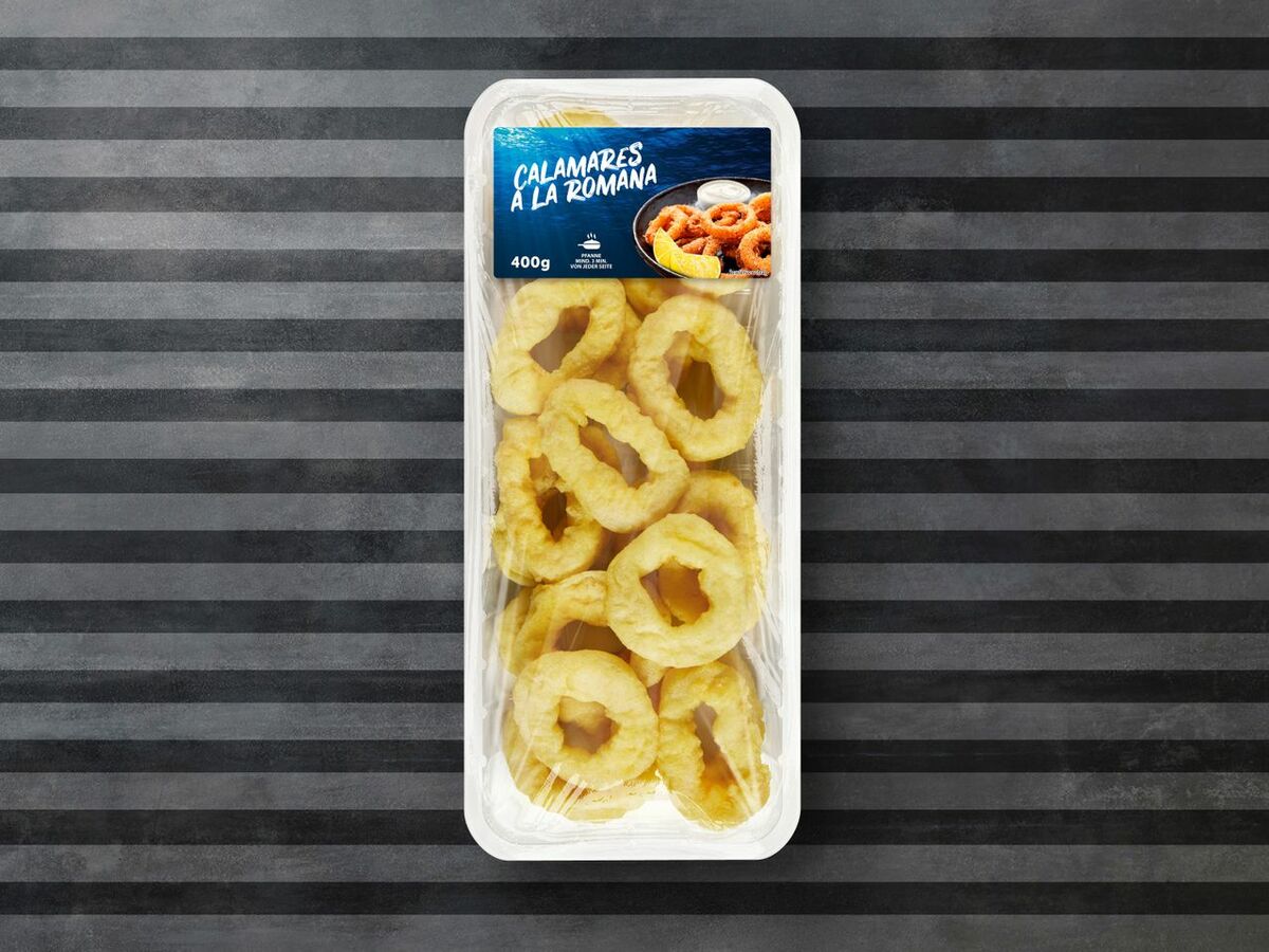 Bild 1 von Fischerstolz Tintenfischringe im Backteig, 
         400 g