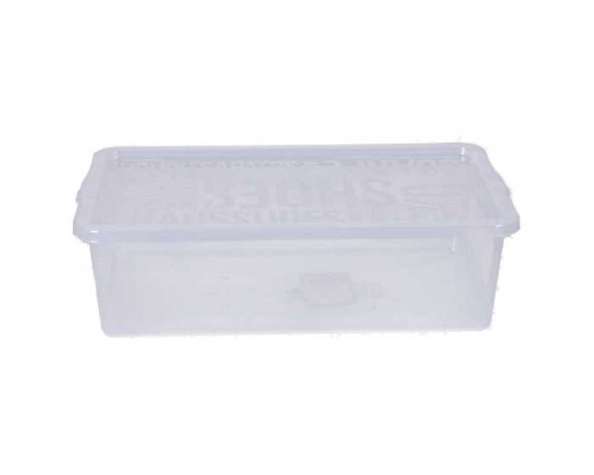 Bild 1 von Schuhbox klein 4L transparent, mit Deckel