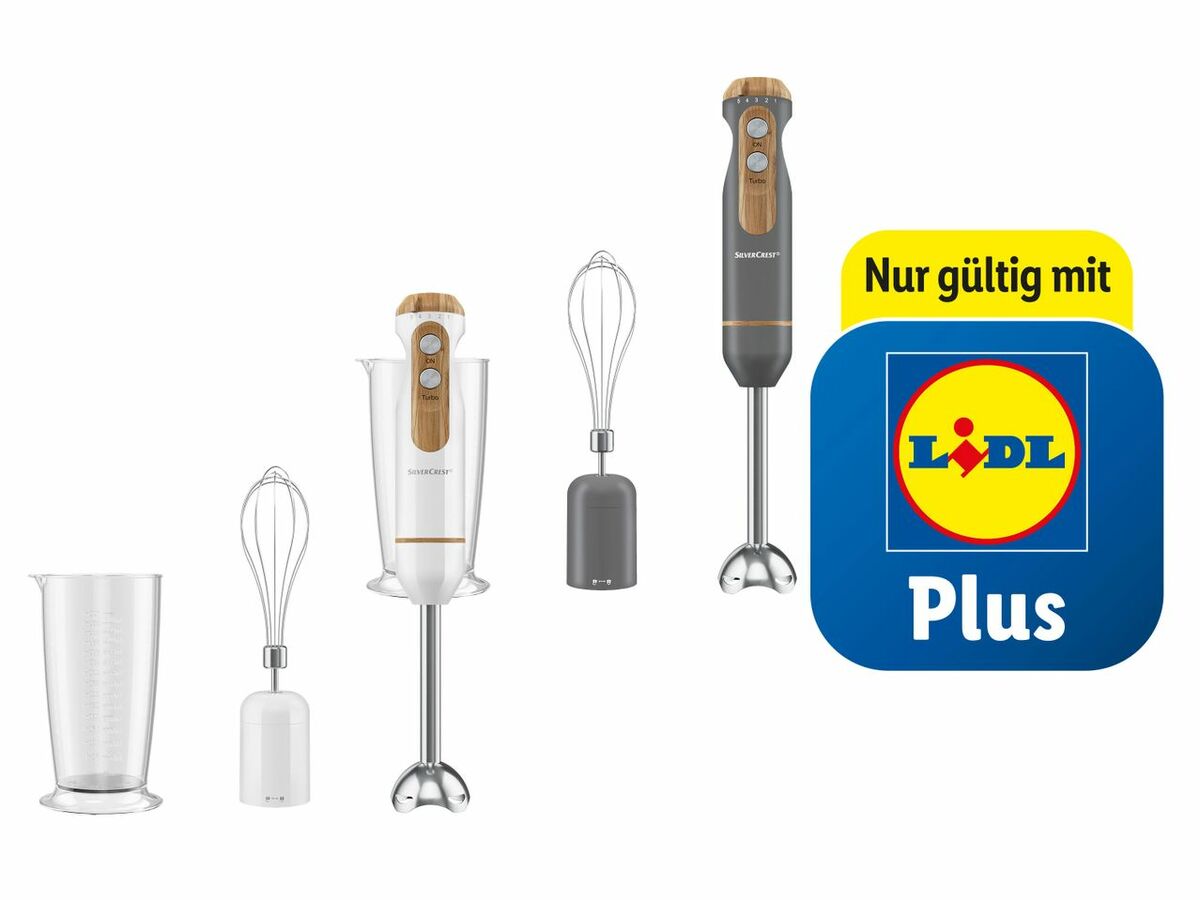 SILVERCREST® KITCHEN TOOLS StabmixerSet, 4teilig, Stück von Lidl ansehen!