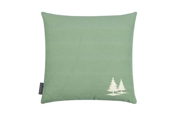 Bild 2 von Kissenhülle, Schriftzug Happy Camper, 40 x 40 cm