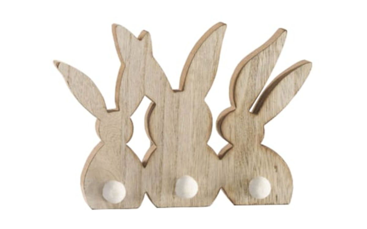 Bild 1 von Deko Hase in braun, 22 cm