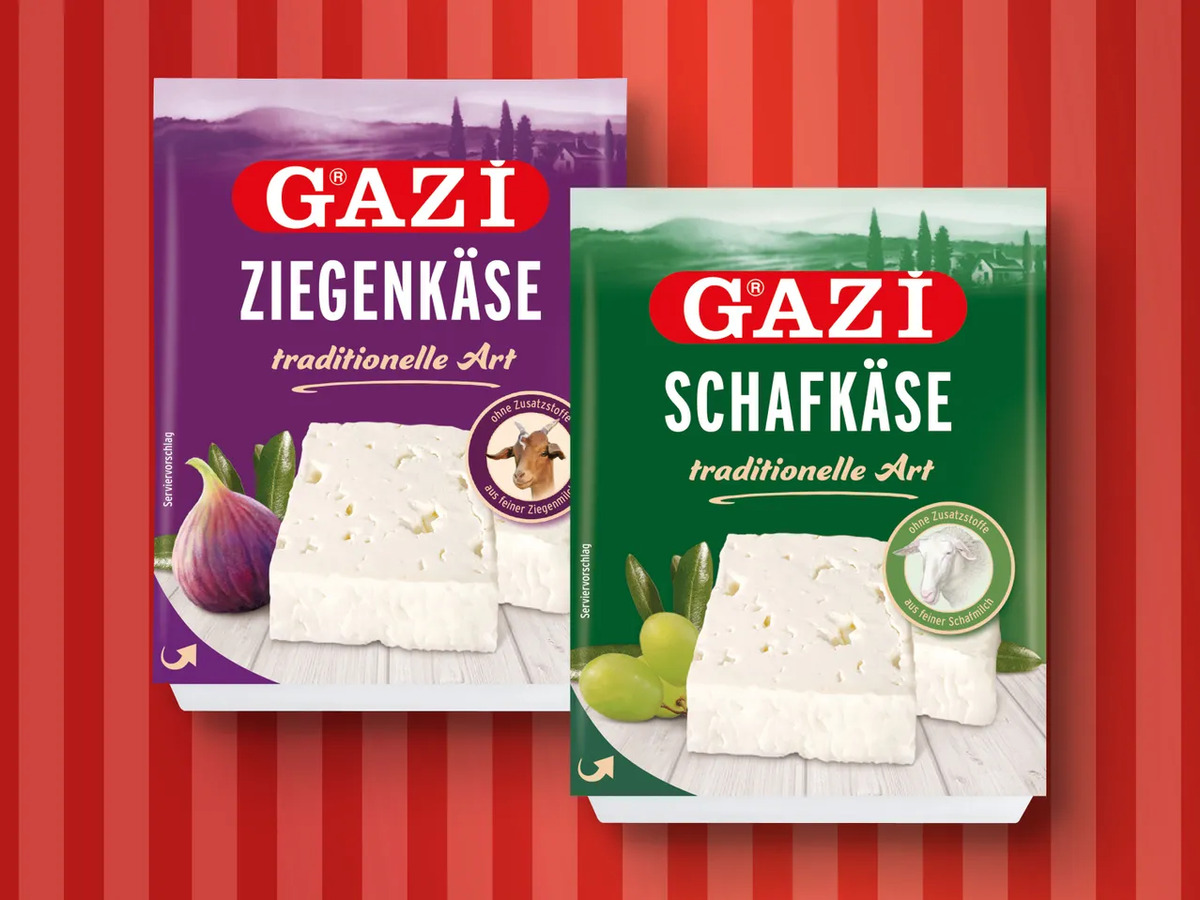 Bild 1 von Gazi Schaf-/Ziegenkäse, 
         150 g