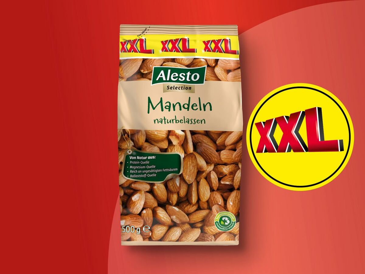 Bild 1 von Alesto Selection Mandeln XXL, 
         500 g