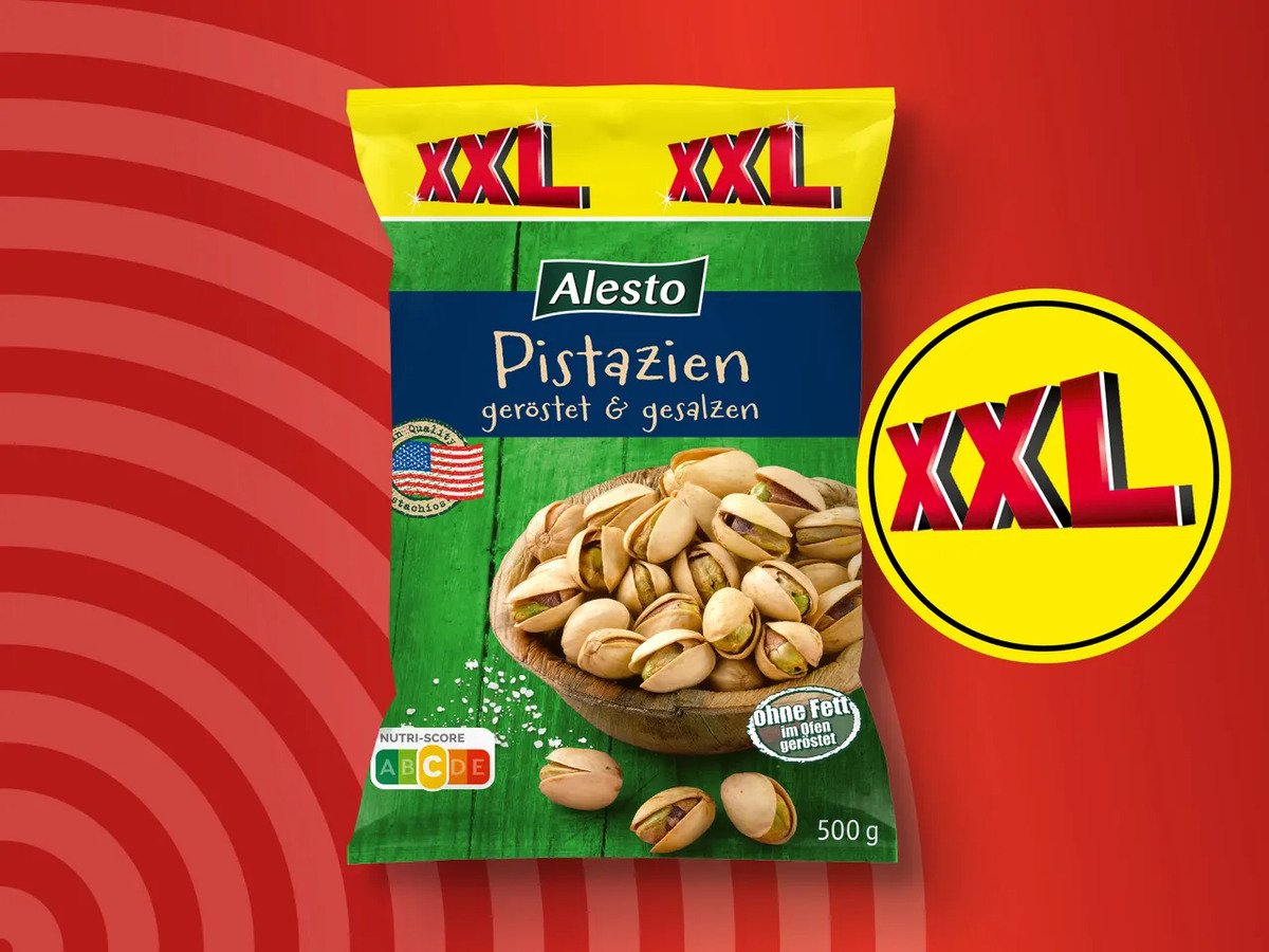 Alesto Pistazien XXL 500 G Von Lidl Ansehen