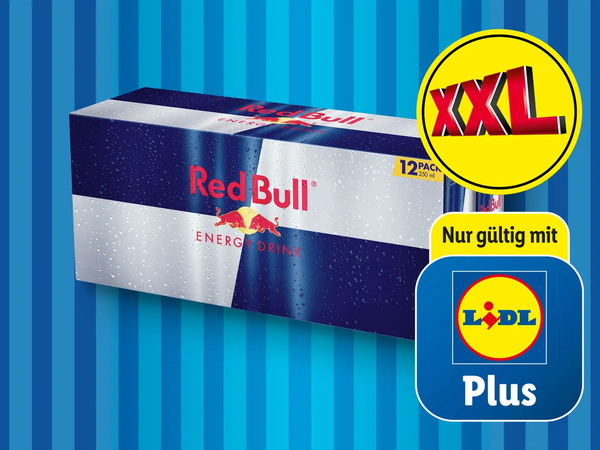Red Bull Energy Drink, 12x 0,25 l zzgl. 3. Pfand von Lidl ansehen!