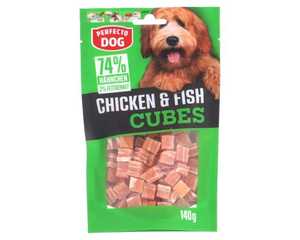 Hundesnack Cubes Huhn&Fisch