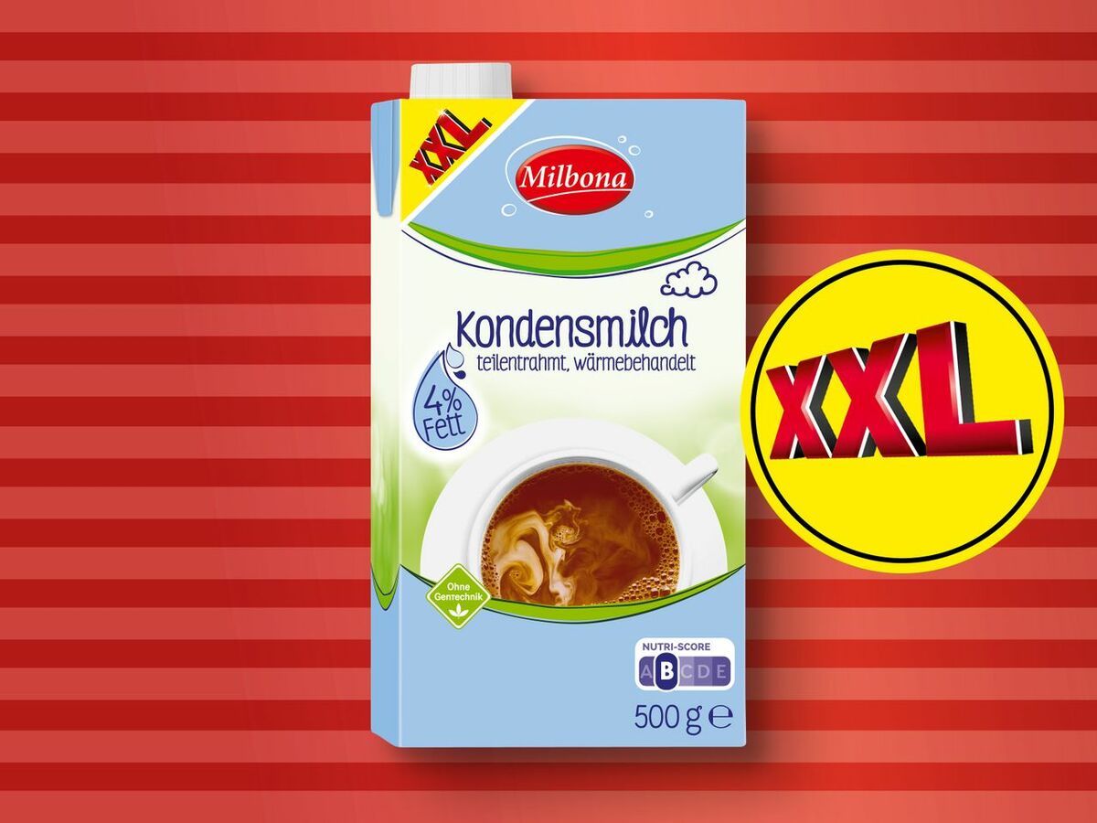 Bild 1 von Milbona Kondensmilch XXL, 
         500 g