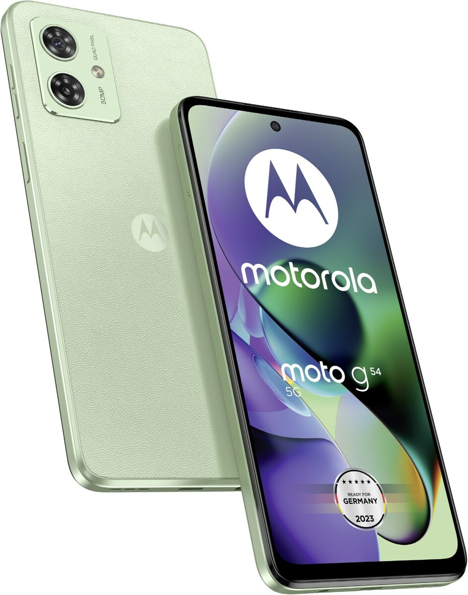 Bild 1 von Moto G54 5G Smartphone mint green