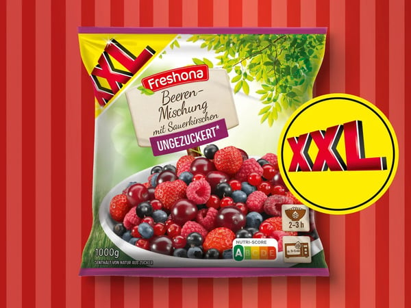 Bild 1 von Freshona Tiefkühlobst XXL, 
         1 kg