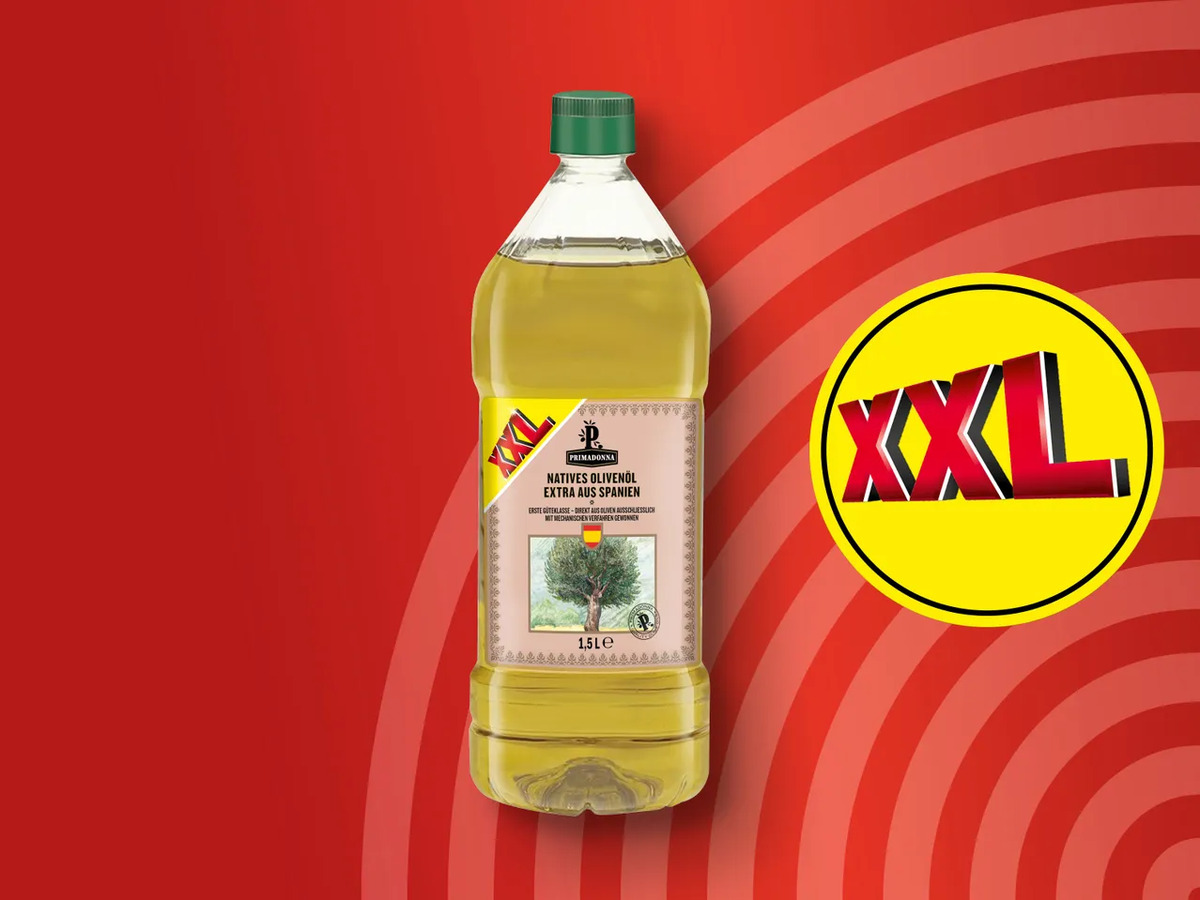 Bild 1 von Primadonna Natives Olivenöl Extra XXL, 
         1,5 l