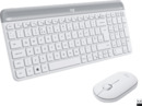 Bild 1 von LOGITECH MK470 Slim Combo, Tastatur & Maus Set, kabellos, Weiß