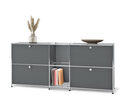 Bild 1 von Sideboard Metall »CN3« mit 4 Klappenfächern, grau