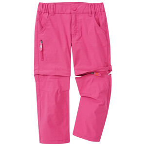 Mädchen Trekking-Hose mit Zippertasche PINK