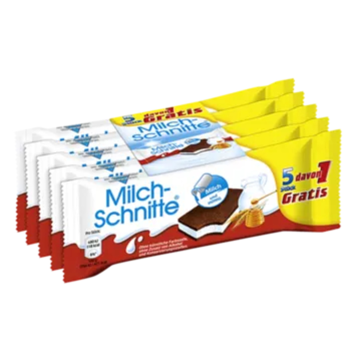 Bild 1 von Ferrero Milchschnitte 4+1, Kinder Pingui 3+1, Choco Fresh 4+1 oder Maxi King 3er