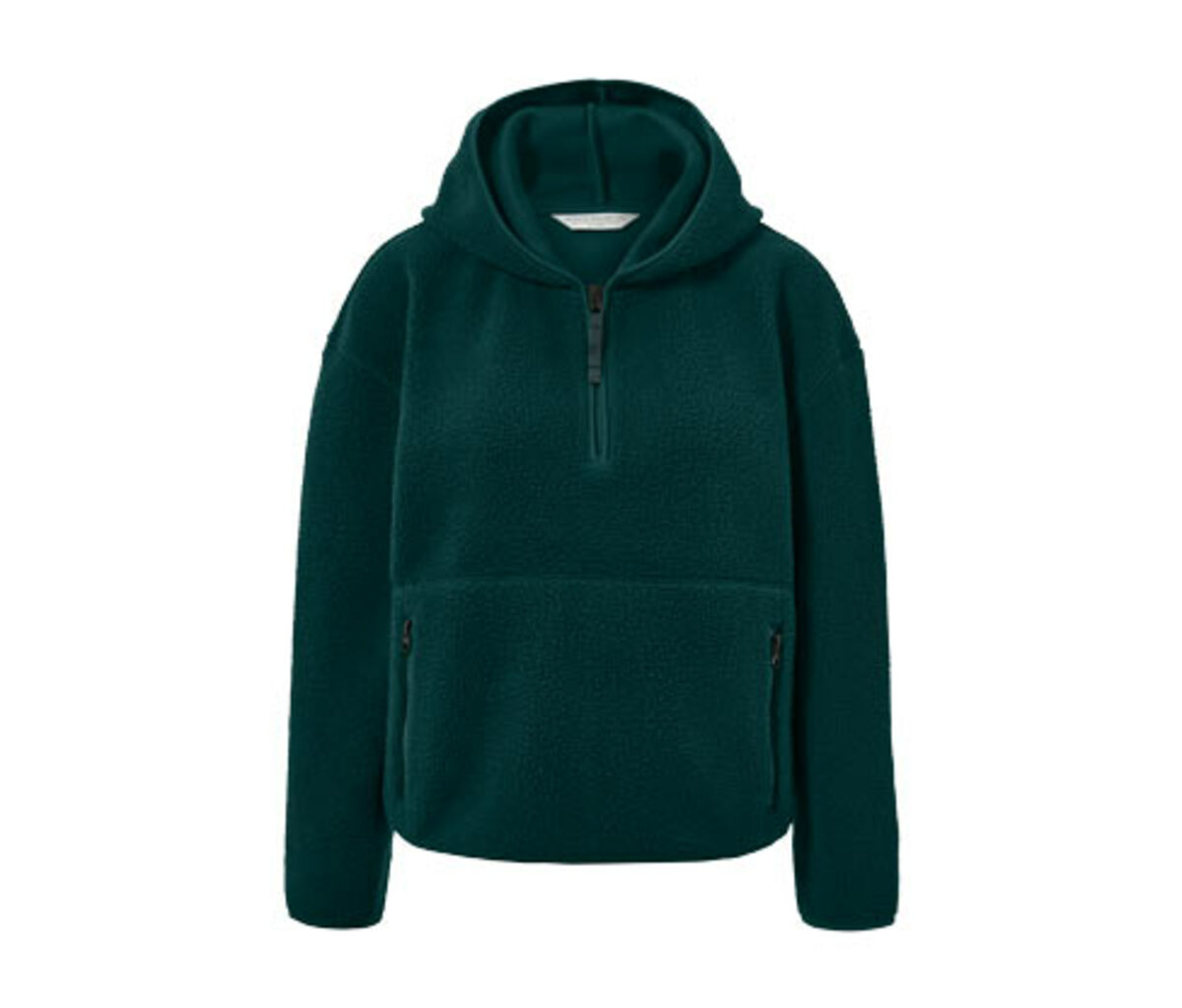 Bild 1 von Teddy-Kapuzenpullover, dunkelgrün