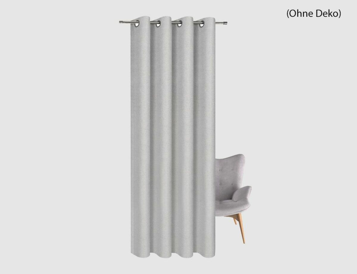 Bild 2 von Ösenschal Tilo Hellgrau