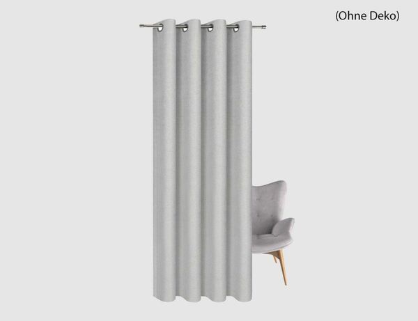 Bild 2 von Ösenschal Tilo Hellgrau