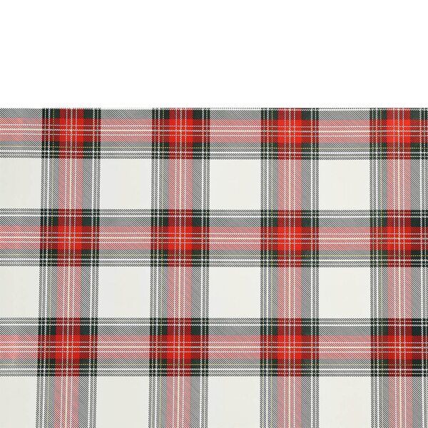 Bild 1 von Geschenkpapier Karo, FSC Mix, B:0,7m x L:2m, rot
