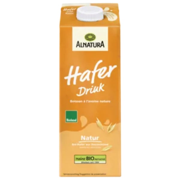 Bild 1 von Alnatura Hafer Drink, Dinkel Drink oder Barista Hafer mit Soja