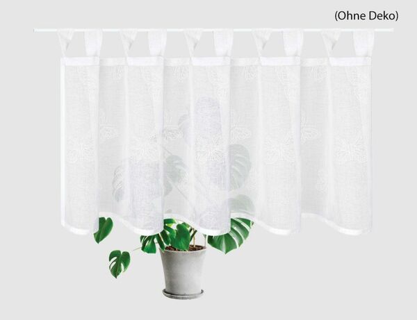 Bild 2 von Scheibengardine Seine Weiß