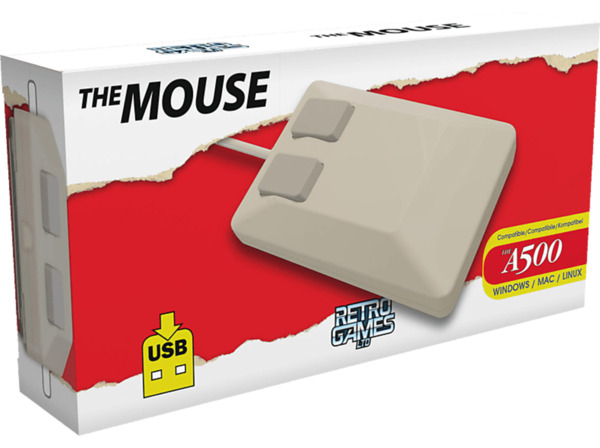 Bild 1 von PLAION (UE) The A500 Mini Mouse (INT), Gaming Mouse, Beige