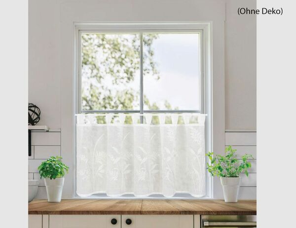 Bild 2 von Scheibengardine Havel Weiß I
