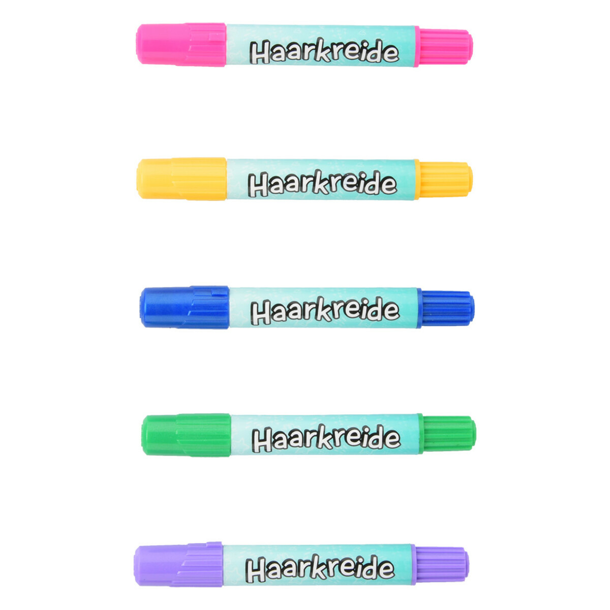 Bild 1 von Haarkreide in 5 Farben PINK / GELB / BLAU