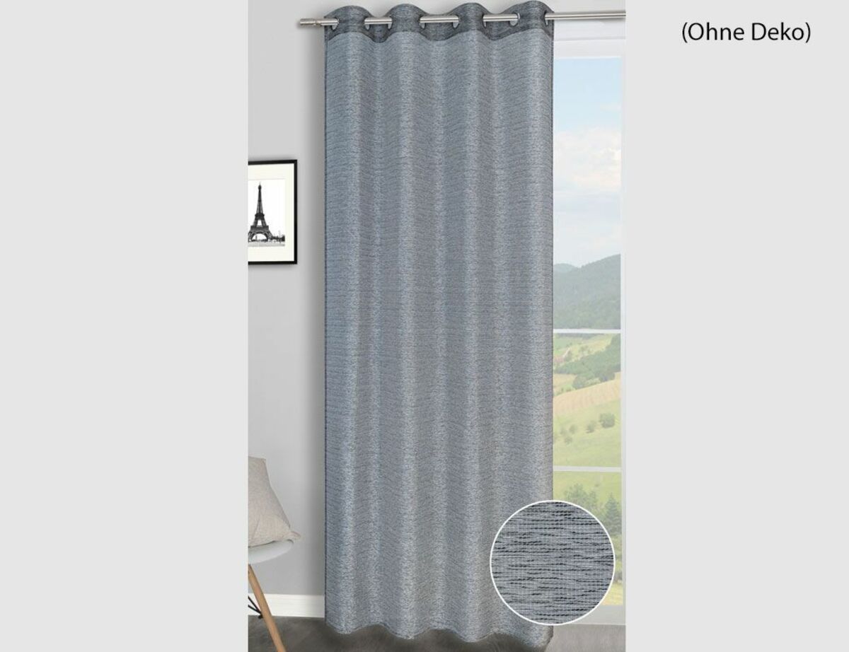 Bild 1 von Ösenschal Ruby Grau