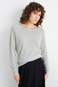 C&A Basic-Pullover, Grau, Größe: XS