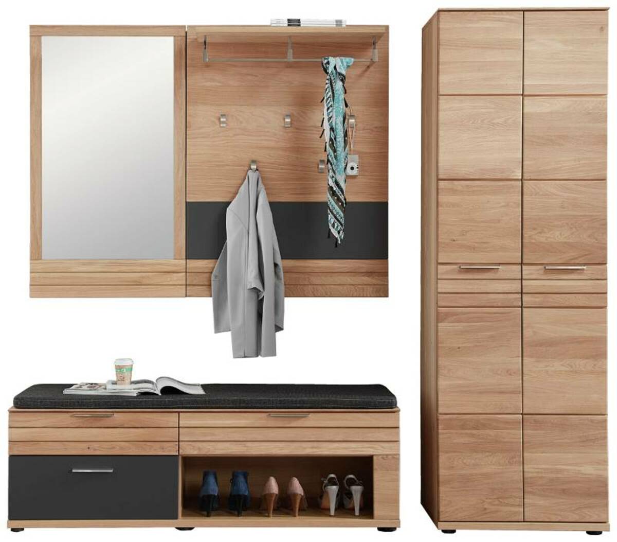 Bild 1 von Novel Garderobenkombination 81 ACHAT, Holz