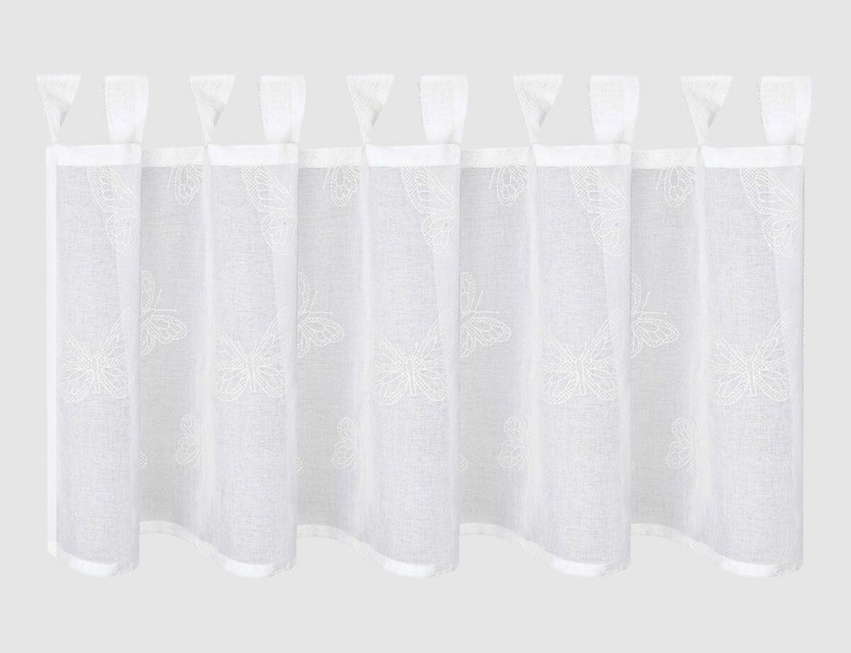 Bild 1 von Scheibengardine Seine Weiß