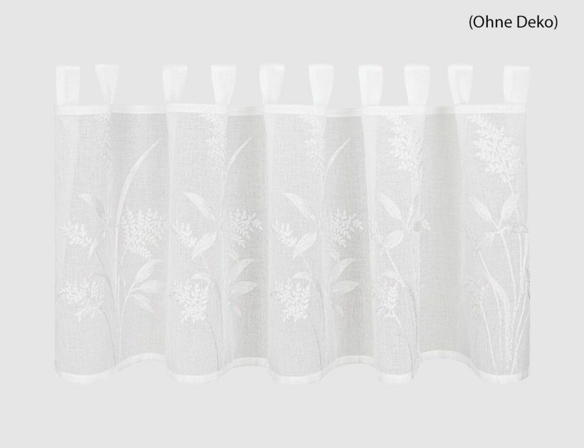 Bild 1 von Scheibengardine Havel Weiß I