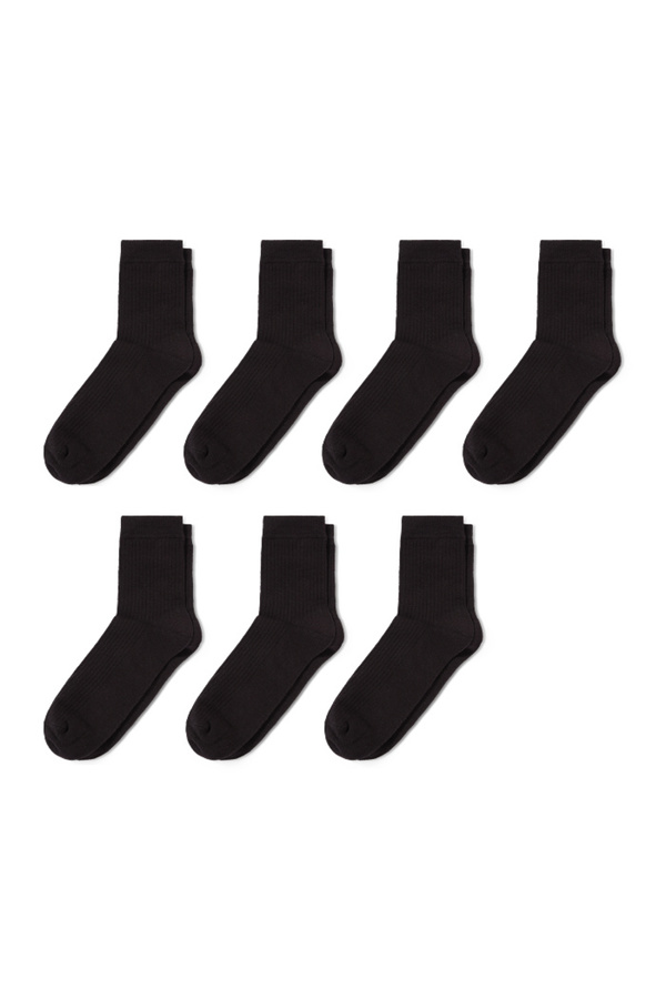 Bild 1 von C&A Multipack 7er-Socken, Schwarz, Größe: 35-38