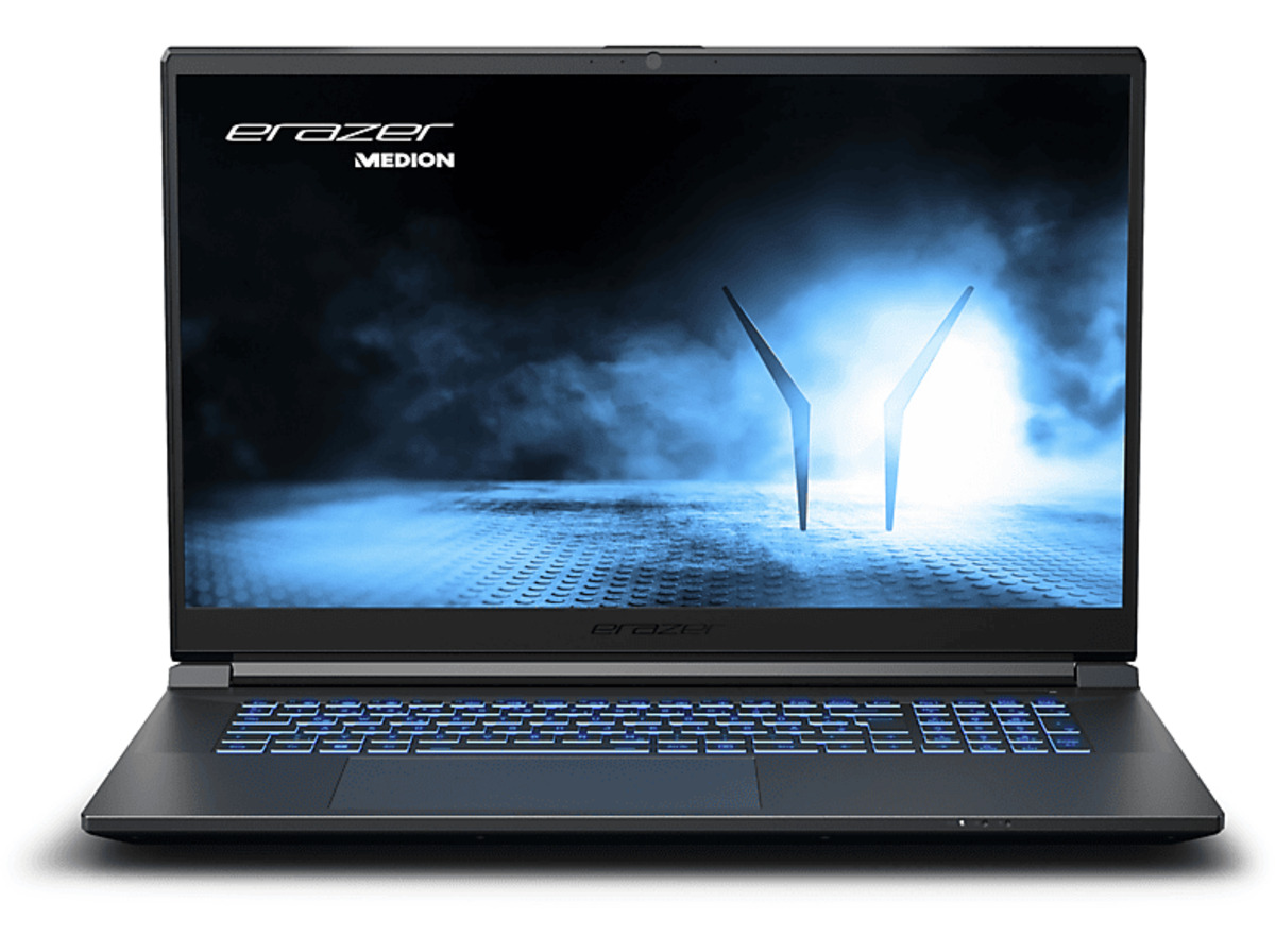 Bild 1 von MEDION ERAZER® Scout E20, Gaming Notebook, mit 17,3 Zoll Display, Intel® i7-13700H Prozessor, 16 GB RAM, 1 TB SSD, NVIDIA, GeForce RTX™ 4050, Black Windows 11 Home Advanced (64 Bit)