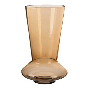 Vase CLIF ca.13x13x19cm, hellgrau
