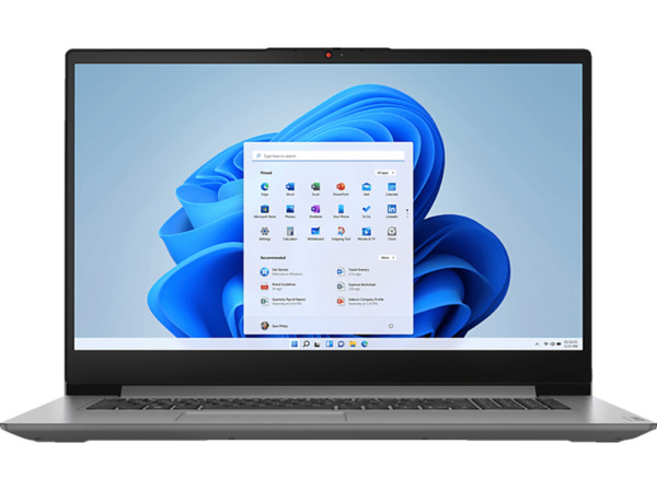 Bild 1 von LENOVO IdeaPad 3i, Notebook mit 17,3 Zoll Display, Intel® Core™ i5 Prozessor, 16 GB RAM, 512 SSD, Intel Iris® Xe, Arctic Grey