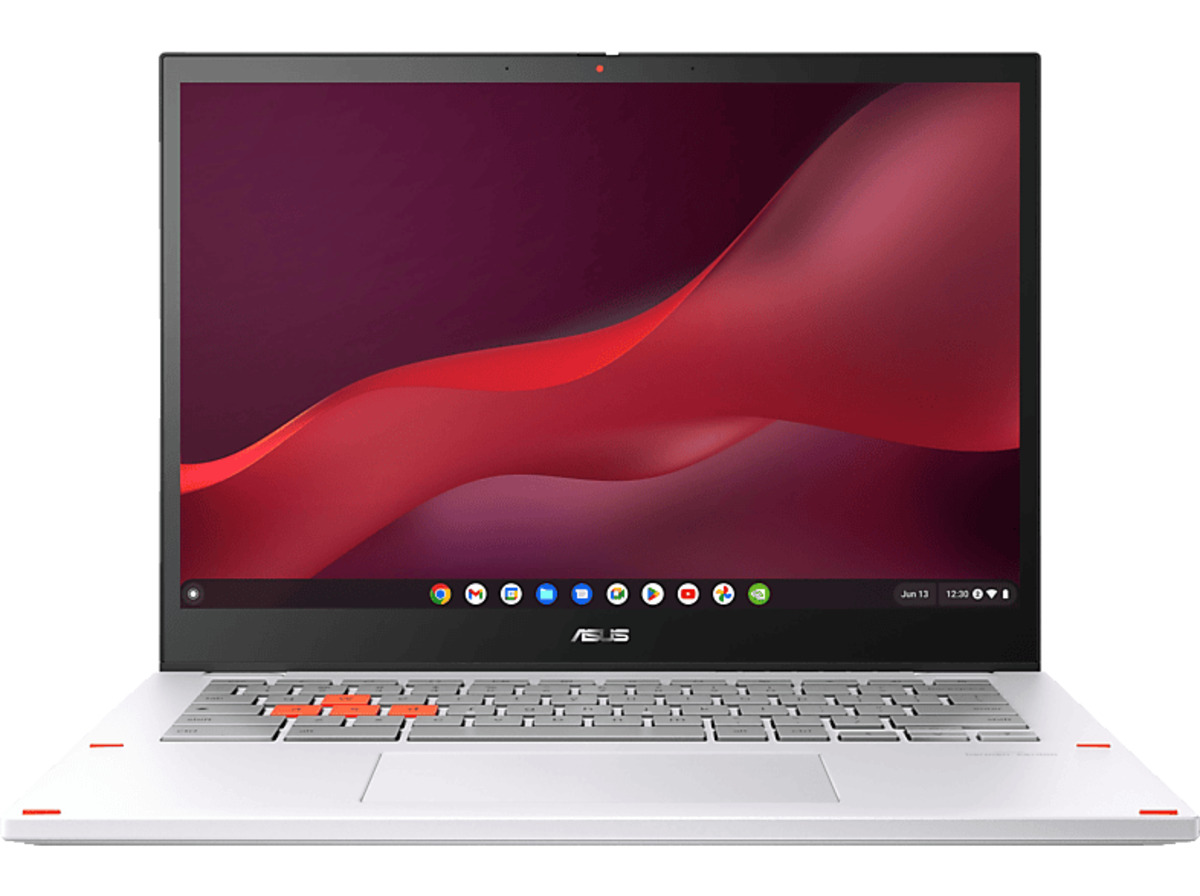 Bild 1 von ASUS Vibe CX34 Flip CX3401FBA-N90022, Gaming Chromebook mit 14 Zoll Display Touchscreen, Intel® Core™ i5 Prozessor, 8 GB RAM, 256 SSD, Intel Iris® Xe, Weiß