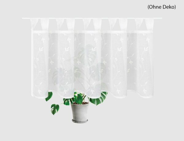 Bild 2 von Scheibengardine Rhone Weiß