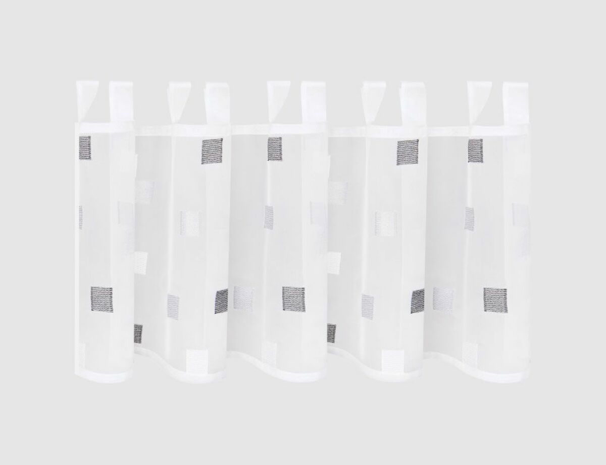 Bild 1 von Scheibengardine Mosel Schwarz