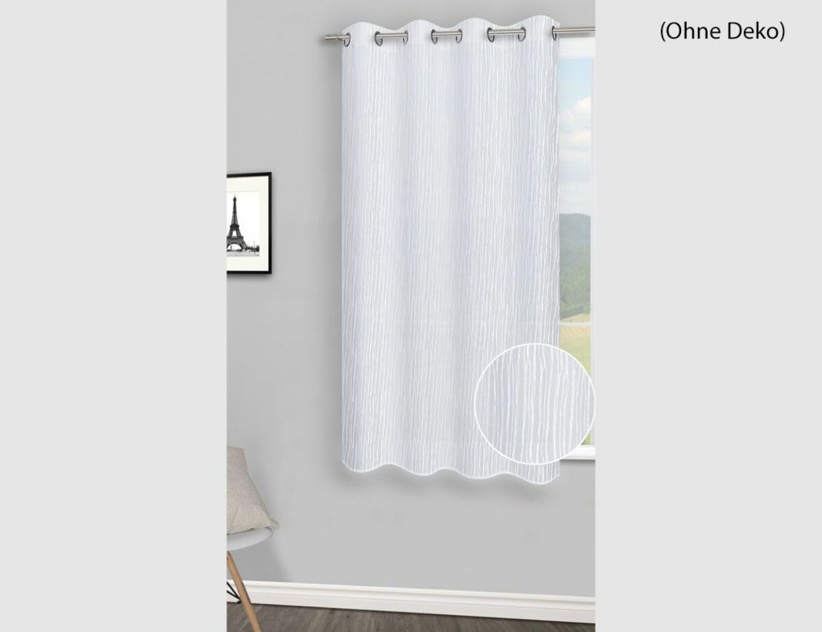 Bild 1 von Ösenschal Francis Weiß, Silber