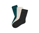 Bild 1 von 3 Paar Socken, schwarz, smaragd, beige