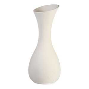 Vase CURVED ca. H50cm, weiss