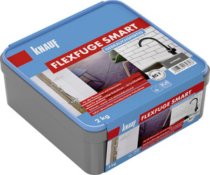 Knauf Fugenmörtel Flexfuge Smart 2 - 20 mm schwarz 2 kg