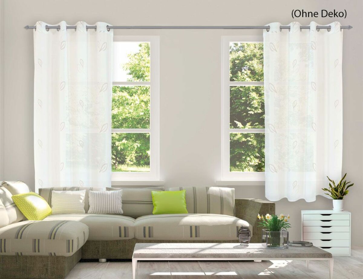 Bild 1 von Ösenschal Fiana Weiß, Natur