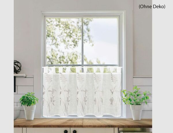 Bild 2 von Scheibengardine Havel Weiß