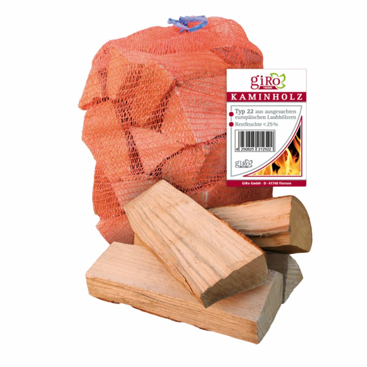 Bild 1 von Kaminholz Hartholzmix 12,5 cdm Feuerholz