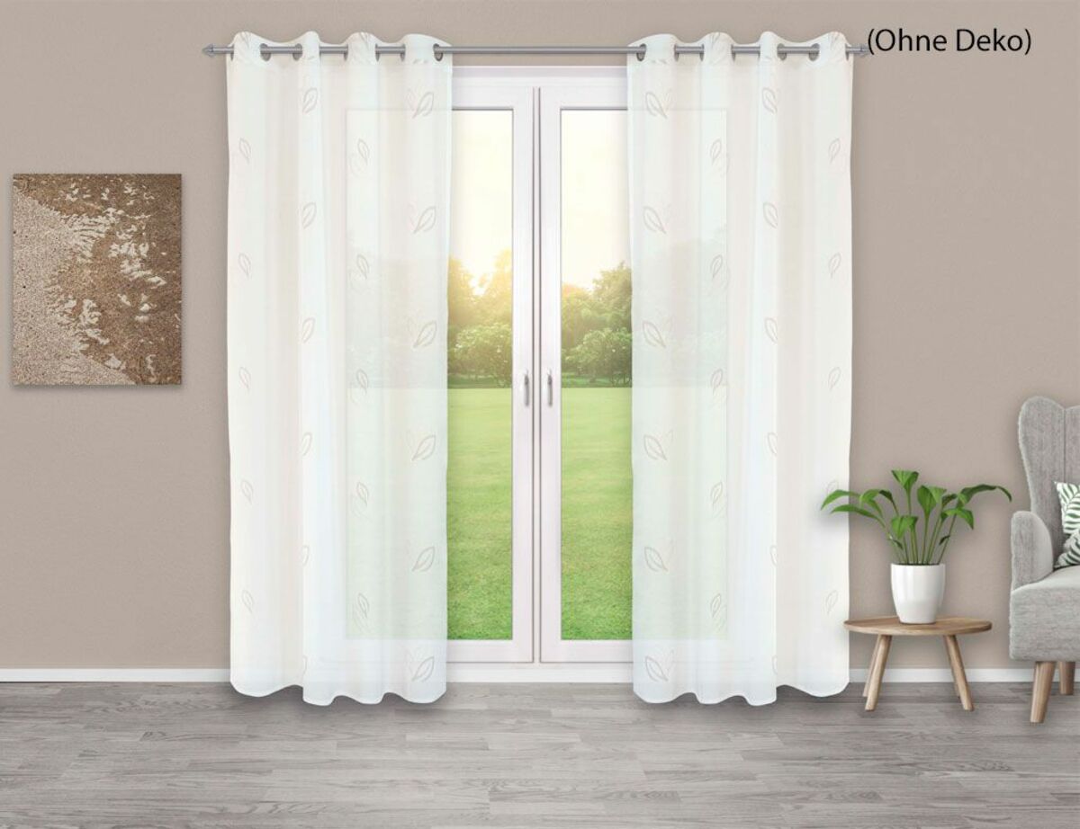 Bild 1 von Ösenschal Fiana Weiß, Natur I