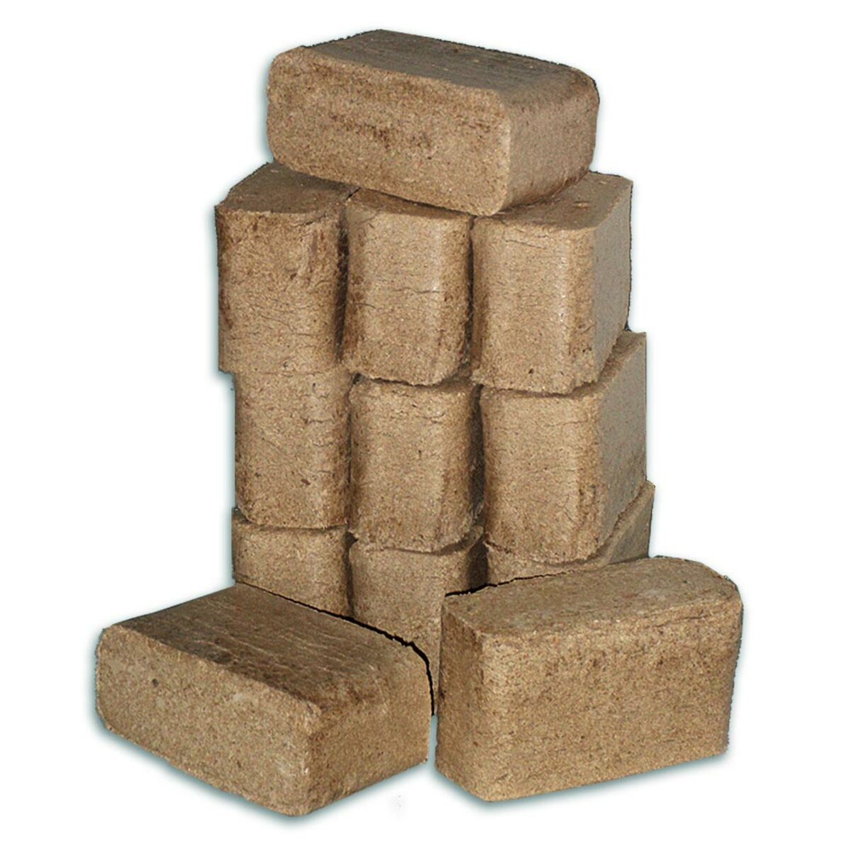 Bild 1 von 10 kg Holzbriketts aus Nadelholz